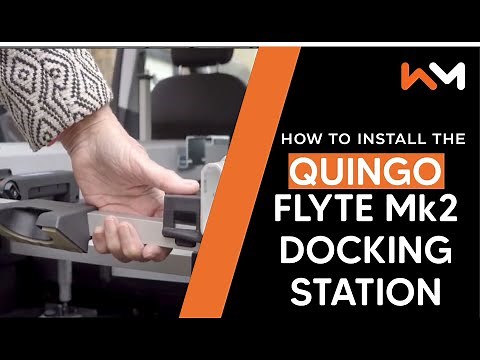 How to install the Quingo Flyte Docking Station for the Quingo Flyte Mk2