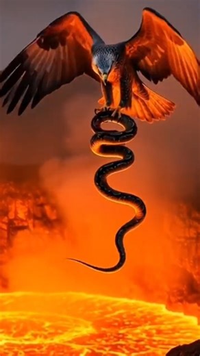 Eagle Saves Chick From Python | Heartwarming Animal Rescue#shorts