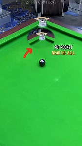 1.1M views · 4.7K reactions | How to learn the ball potting skills? #reels #billiards #snooker #pool #trickshot #billiardschallenge #8ball #9ball #8ballpool #billiardsclub #billiardspool | Zhang Cue Tricks | Facebook