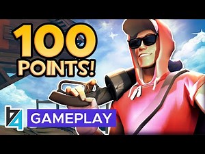 [TF2] 100 POINTS In 1 Round?! Fragging Out on Upward!
