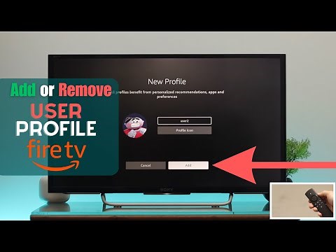 How to Add or Remove Fire TV User Profiles!