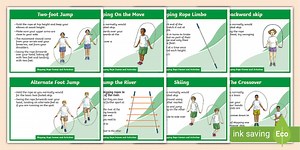 Skipping Rope Games and Activities Pack