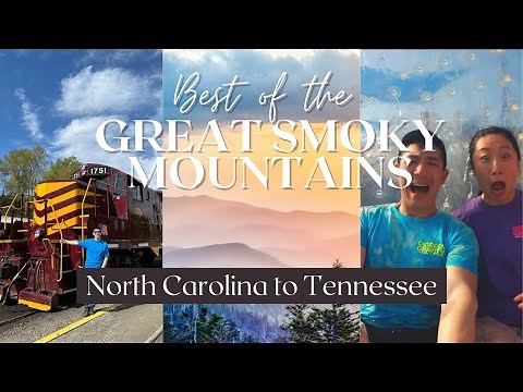 Best SMOKY MOUNTAINS Road Trip from North Carolina to Tennessee | Travel Guide