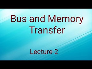Lec-2: Bus and memory transfer|| three state buffer in hindi || computer Architecture