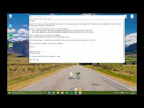 EyeToy USB Camera - Windows 8.1 and 10. |64-BITS| 2020 ✔
