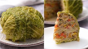 Stuffed Whole Cabbage: the tasty, rich cabbage recipe