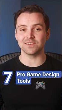 7 Pro Game Design Tools You'll Learn 🎮
