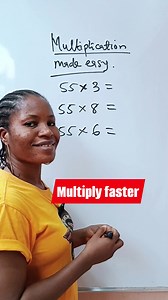 1.5M views · 5.6K reactions | Multiply faster using this method. #mathreels #mathtricks #MULTIPLICATION | Jude's art | Facebook