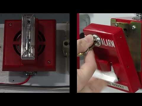 Radionics D7412G - Fire Alarm Demo (Radionics Part 1)