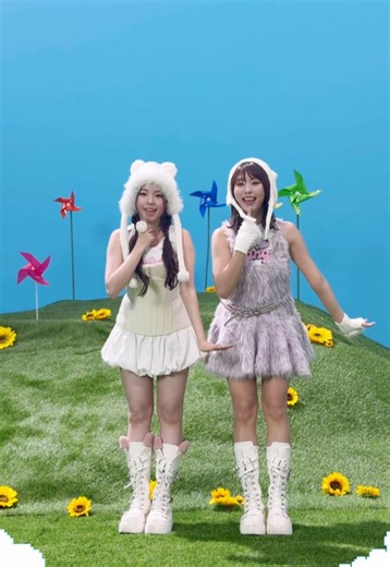 Yoonaとヒョンジュのコレサワダンス！