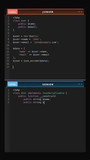 Turbocharge Serialization Manual Json Serializable With PHP #phptricks