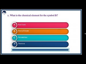 Guess the Element! Periodic Table Quiz #1 - The Periodic Table Quiz -Quiz on Periodic Table Elements