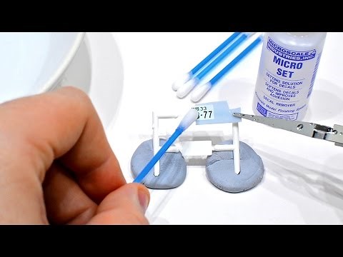 How To Apply Water Slide Decals