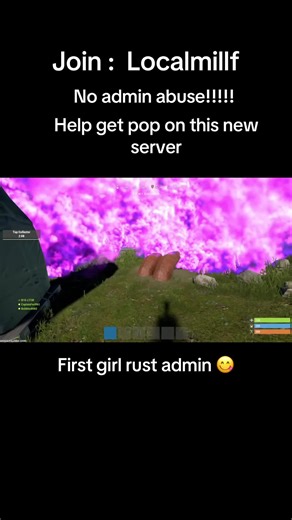 First Female Admin in Rust Console Game Server