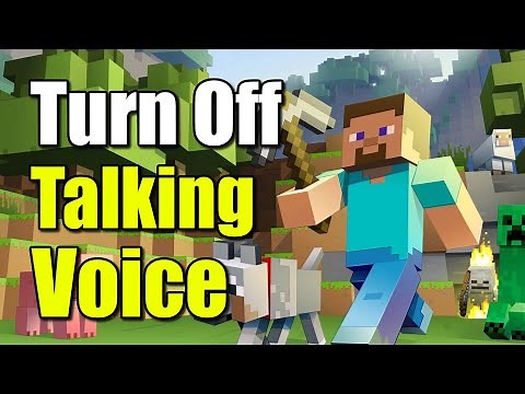 How to TURN OFF Talking Voice in Minecraft Menu (Text to Speech)
