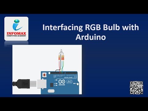 Interfacing RGB Bulb with Arduino | RGB LED Control Using PWM | Arduino Tutorial