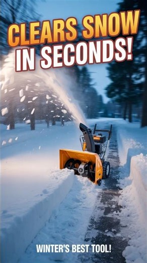 These Single Stage Snow Blowers Clear Snow Faster Than You Think!