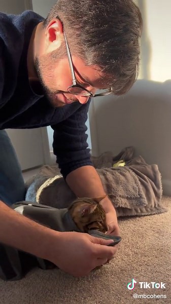 Maxo Tries on a Thunder Shirt: Part 2 Reaction