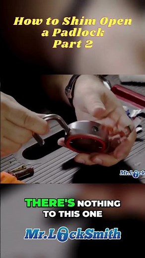 How to Shim Open a Padlock Mr Locksmith Part 2 | Mr. Locksmith