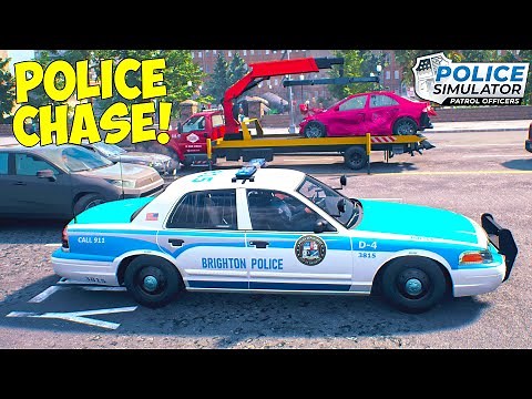POLICE CHASE PLAYING NEW POLICE SIMULATOR PATROL OFFICERS | POLICE SIM GAMEPLAY