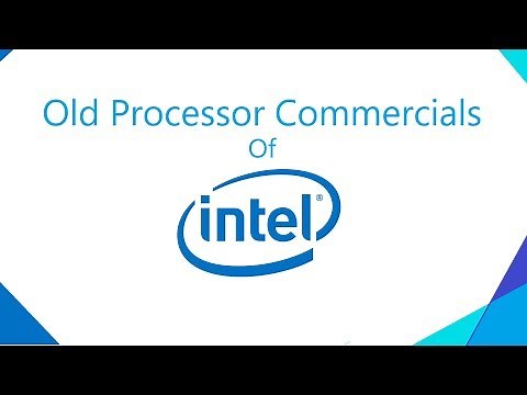 Old Intel Commercials
