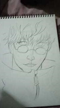 how to draw gojo aura farming