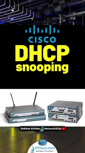DHCP Snooping Configuration! | Free CCNA 200-301 | www.ipcisco.com | #network #networking #cisco #ccna #cisconetworking #packettracer #networksecurity #ciscoswitch #networkengineer #lacp . DHCP Snooping Overview: https://ipcisco.com/lesson/what-is-dhcp-snooping/ DHCP Snooping Configuration: https://ipcisco.com/lesson/dhcp-snooping-configuration-on-packet-tracer/ . DHCP Snooping is used on switches to detect such malicious attacks. Basically, this mechanism listens the DHCP messages of “untrusted