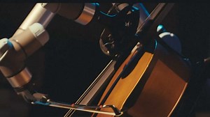 5.6K views · 71 reactions | Robot plays cello with Malmö Symphony Orchestra at concert - On Friday, a robot played the cello in a concert held in Malmö, Sweden, marking what has been called the first collaborative performance between a symphony orchestra and a machine. The piece, titled “Veer” and composed by classical musician Jacob Mühlrad, was performed by the Malmö Symphony Orchestra, with the robotic cellist as the featured soloist. | History of Music | Facebook
