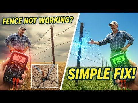 Why Your Electric Fence Isn’t Working (Simple Fix!)