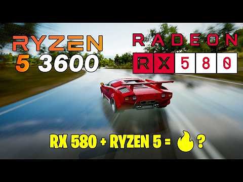 RX 580 + Ryzen 5 3600 Gaming Performance Test | 2025 Benchmarks 🔥