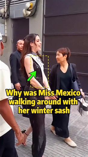 Why was Miss Mexico walking around with her winner’s sash?Her three actions made her lose to Miss Philippines #missuniverse2025 #fyp #missuniversephilippines #fatimabosch #missmexico