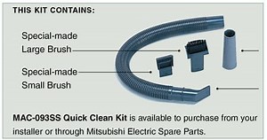 How to Clean Air Conditioner Filter - Mitsubishi Electric