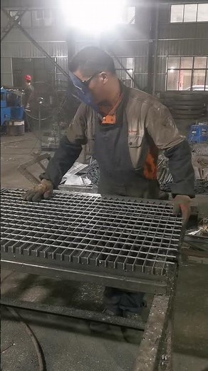 G253/30/50 Steel Grating Welding Process | Full Factory Production of Heavy-Duty Platform & Gratings
