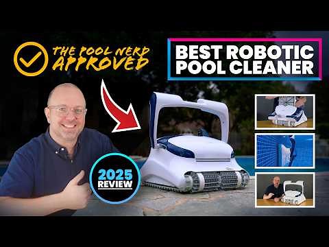 Daily Pool Cleaning WITHOUT Lifting a Finger: Dolphin Sigma Robotic Pool Cleaner Review (2025 Model)