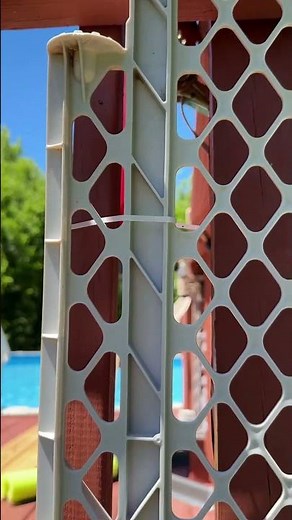 Pool Float Holder on side of Deck DIY!