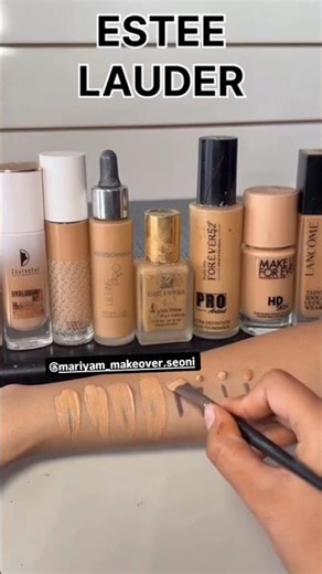 Foundation coverage comparison: Top brand reviews #foundation #coverage