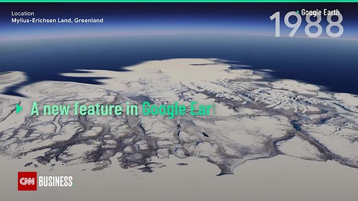 Google Earth users can now see the striking effect of climate change over the past four decades. Google's latest feature, Timelapse, is an eye opening, technical feat that provides visual evidence of how the Earth has changed due to climate change and human behavior. https://cnn.it/2PhIevN | CNN