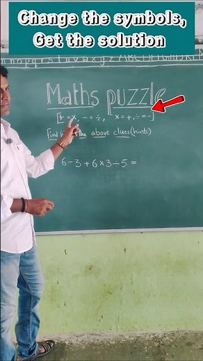 Solving maths puzzles #maths #puzzle #solvingpuzzles #education #shorts