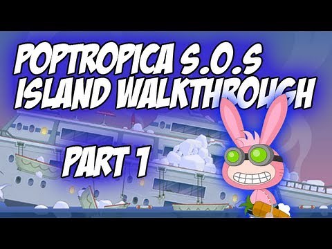 Poptropica - S.O.S. Island Walkthrough Part 1