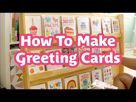 How To Make Greeting Cards At Home | Materials & Supplies, Full Process, + Tips