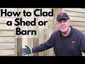 How to affordably clad an outbuilding