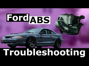 Tips to Troubleshoot Ford ABS Module