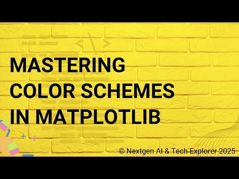 Mastering Color Schemes in Matplotlib