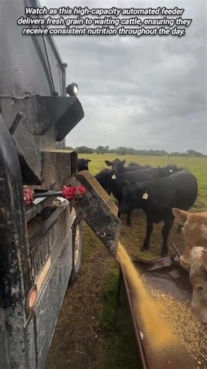 ​Efficient Automated Cattle Feeding System For Modern Livestock Management