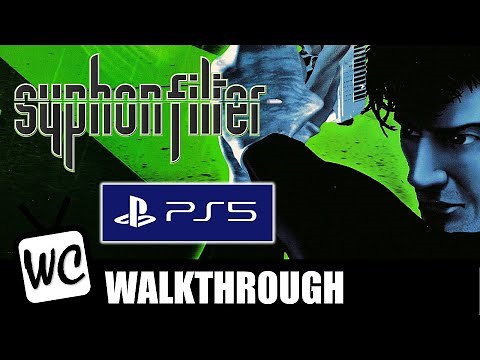Syphon Filter (PS5) - PS1 Classic - Walkthrough FULL GAME