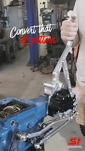 Convert that old h pattern to sequential shift #carsofinstagram #cars #jdmcars #gearbox #classiccar | S1 Sequential Shifter