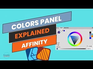 The Color Panel Explained: Affinity
