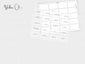 Identifying Core Values Worksheets, Clarification Core Values, CBT Worksheet - Etsy