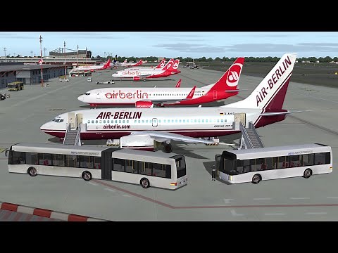Microsoft Flight Simulator 2004 | Berlin - Münster | PMDG 737-700