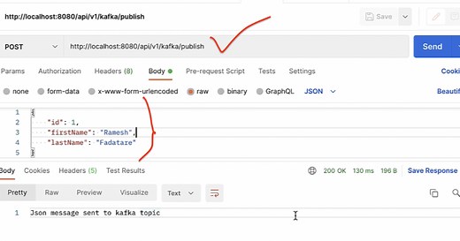 Spring Boot Kafka JsonSerializer and JsonDeserializer Example